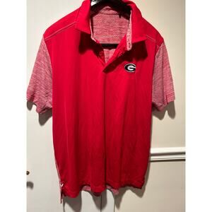 University of Georgia Columbia golf polo red large men’s
